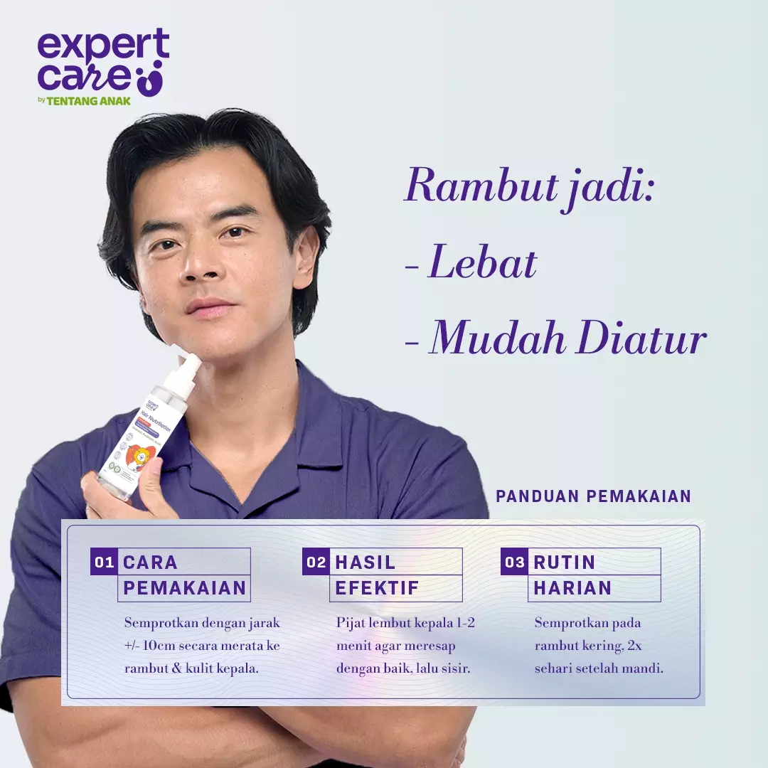 Expert Care Hair Nutrilotion - Losion Rambut Nutribiotic Bayi
