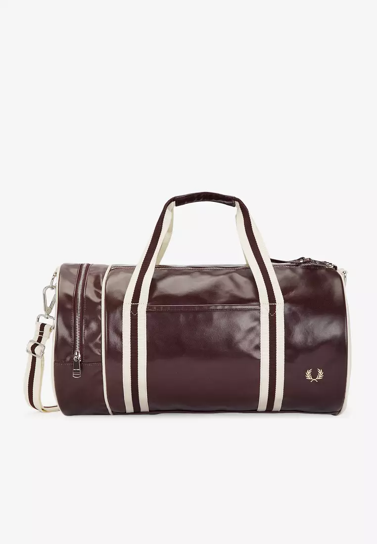 Fred perry classic barrel bag hot sale