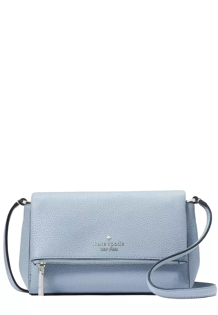 Buy Kate Spade Leila Mini Zip Crossbody Bag in Muted Blue KE487
