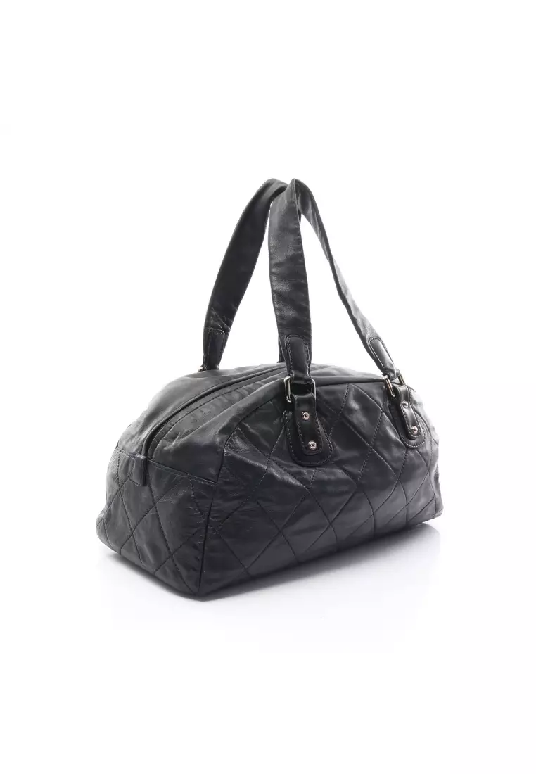 Buy Chanel Pre-loved CHANEL Matelasse Handbag Mini Boston Bag