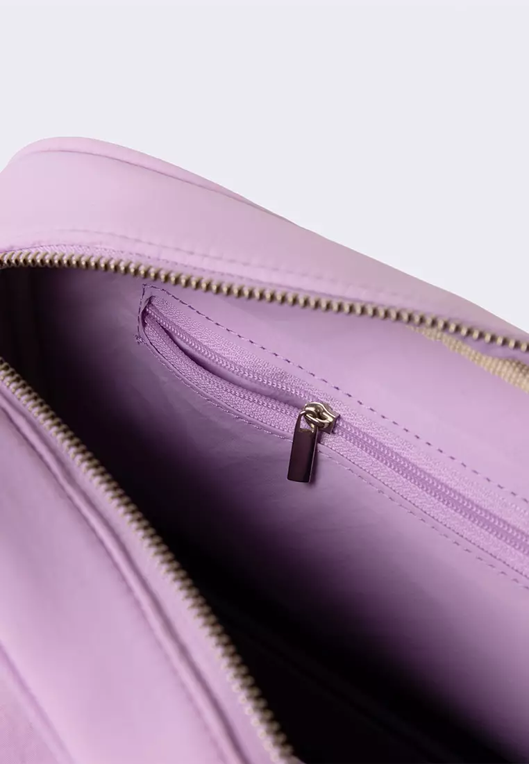 Ria Miranda Lilac Snow Duna Nylon Bag