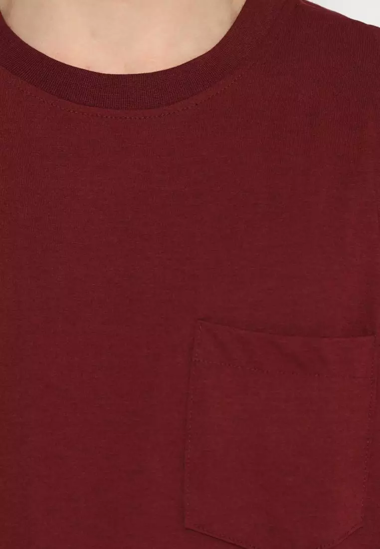 MATSUDA Kaos Polos Pocket T Shirt Cotton Chuo