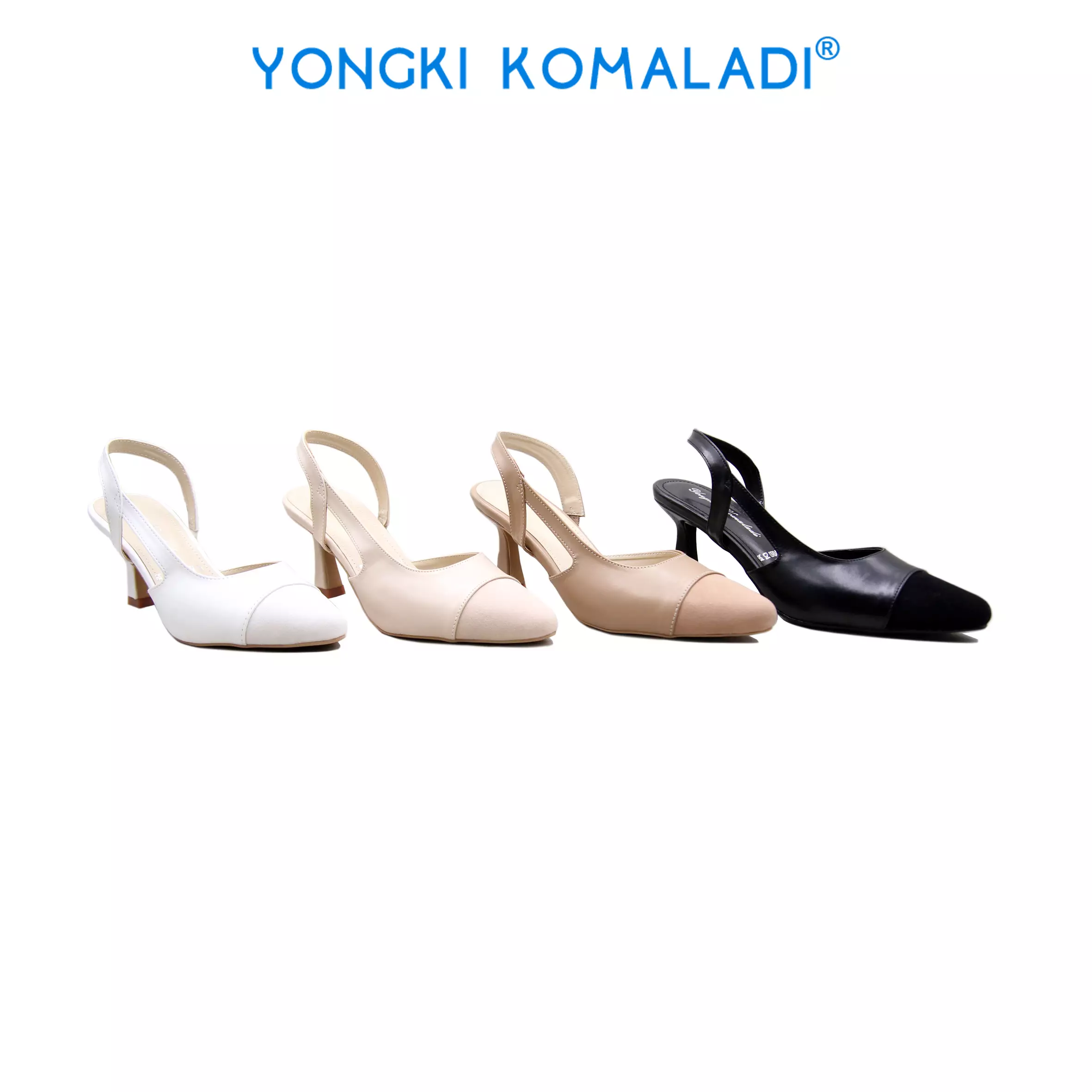[ ORIGINAL ] YONGKI KOMALADI HEELS OL-YSL7060-23 HITAM