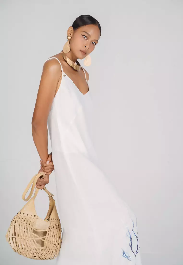 New Linen New Horizon Maxi Linen Dress