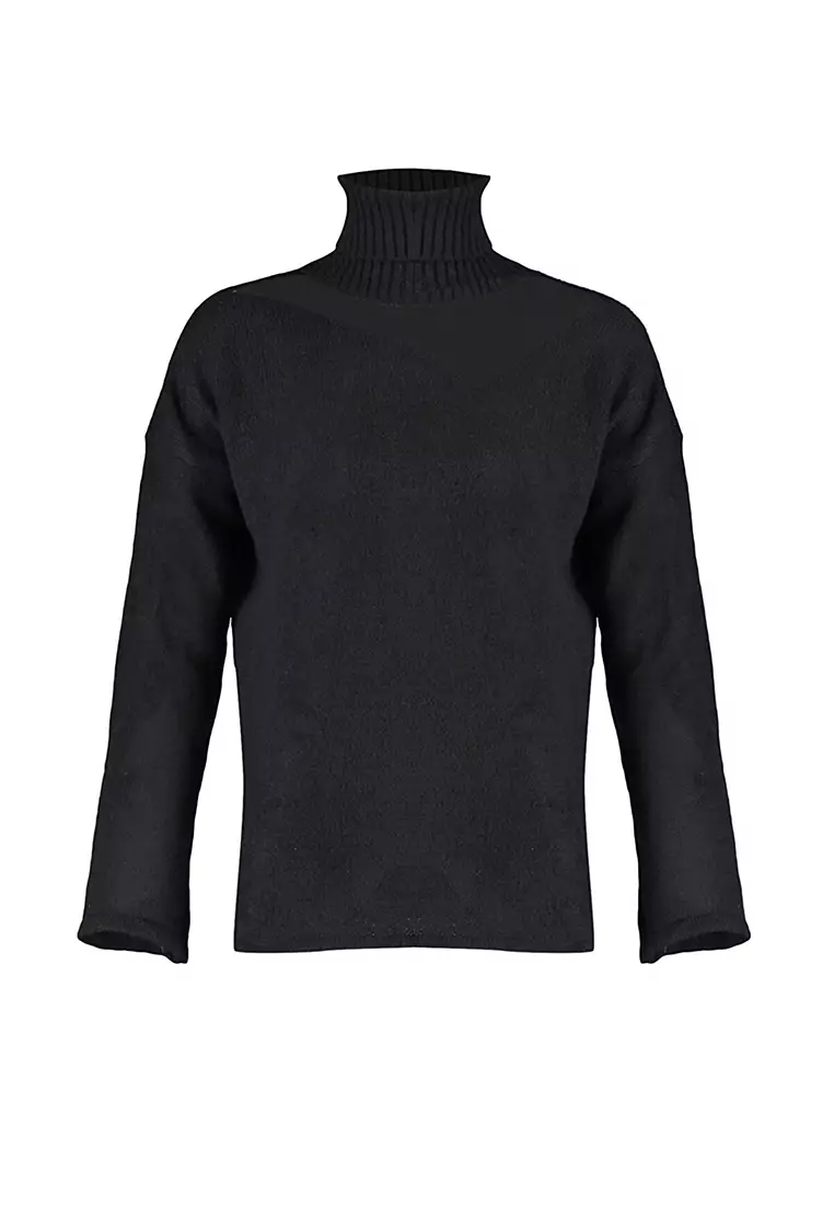 Buy Trendyol Mesh Insert Jumper Online | ZALORA Malaysia