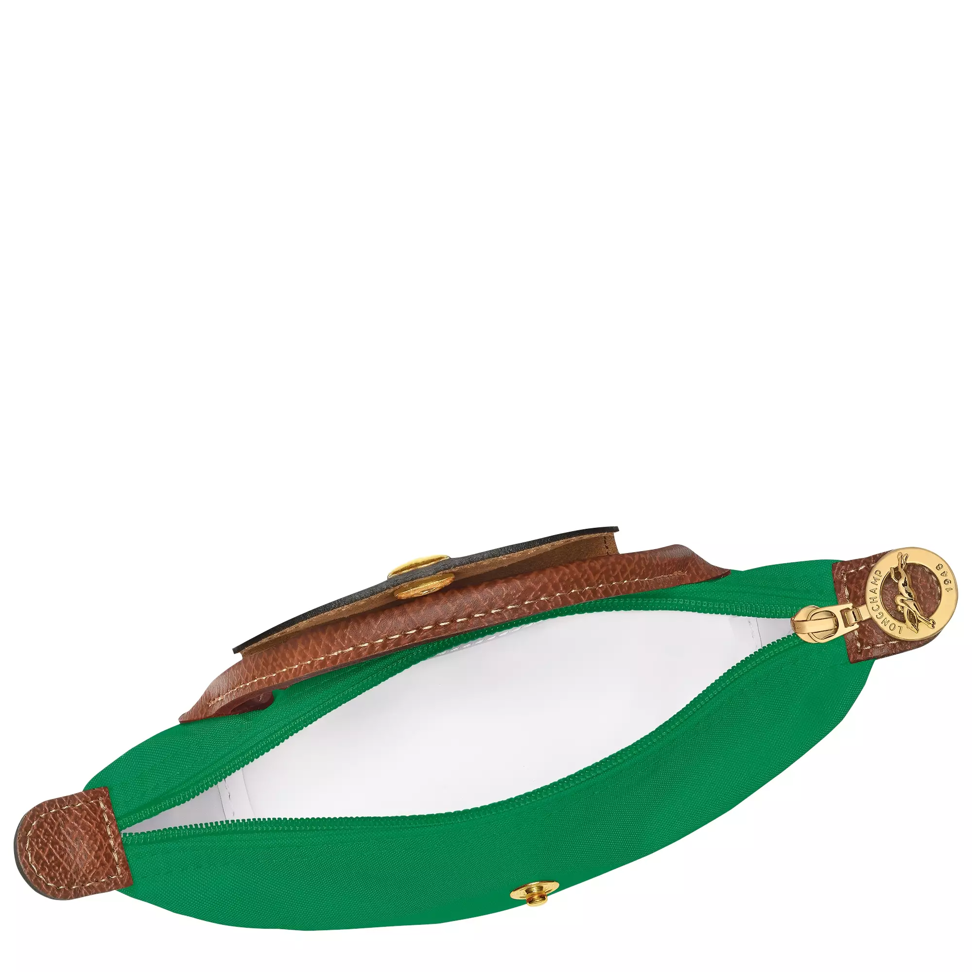Le Pliage Original Pouch with Handle - Green