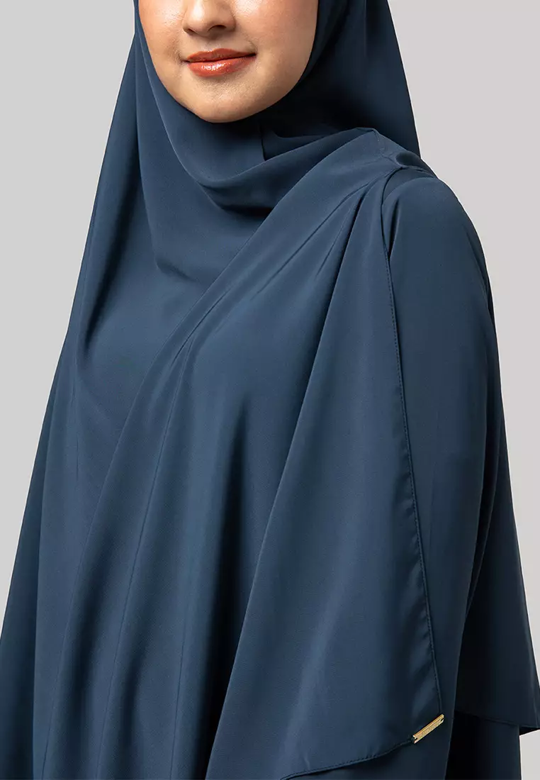 Kami Amara Instant Khimar Midnight Blue