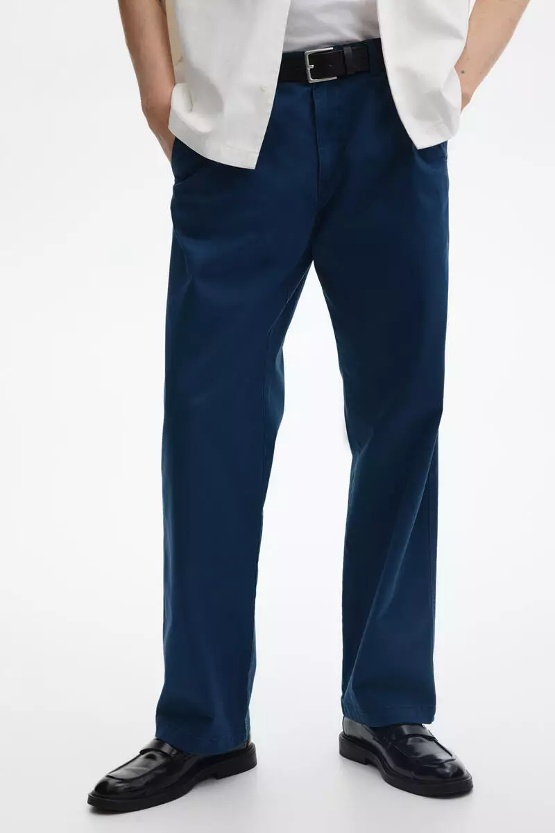 Relaxed Fit Cotton chinos