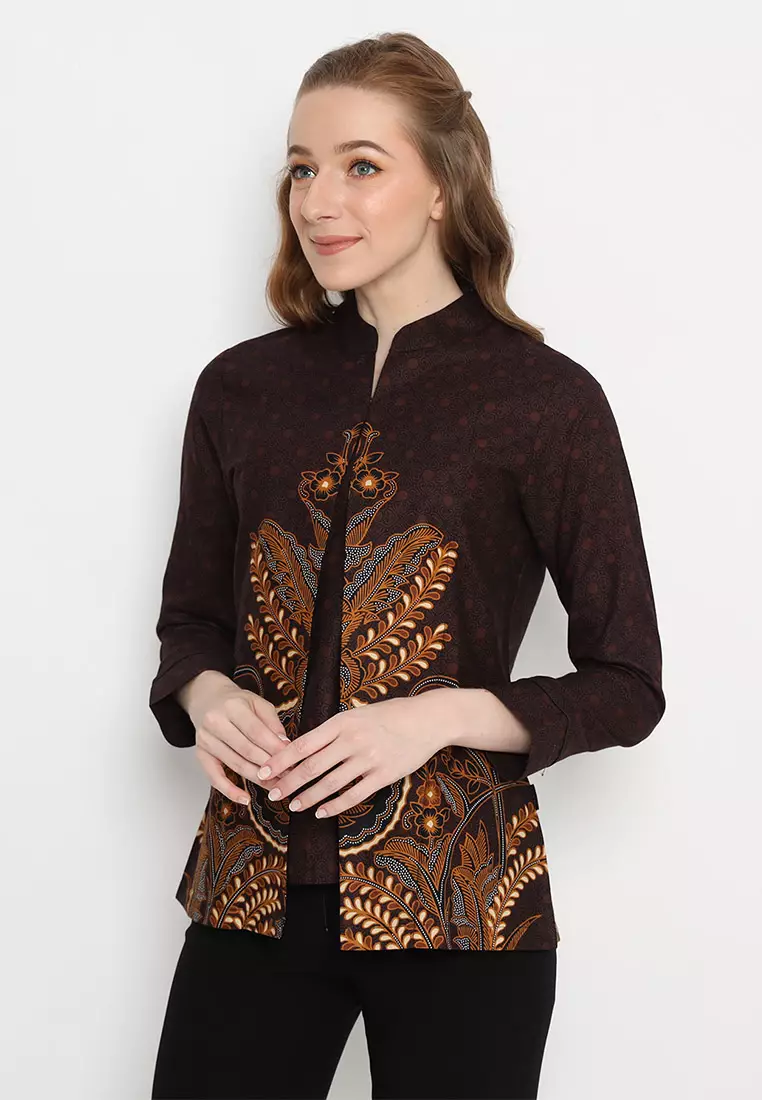 Hadinata Batik Wanita Blouse Farah Fajri