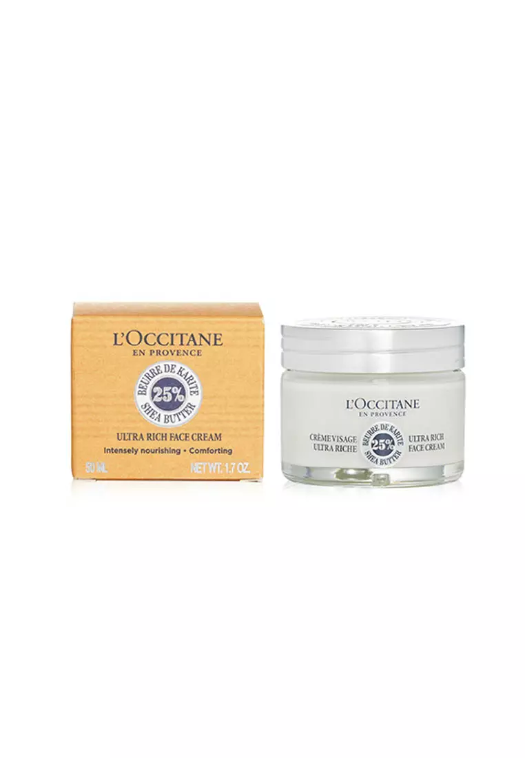L'OCCITANE - Shea Butter 25% Ultra Rich Face Cream 50ml/1.7oz