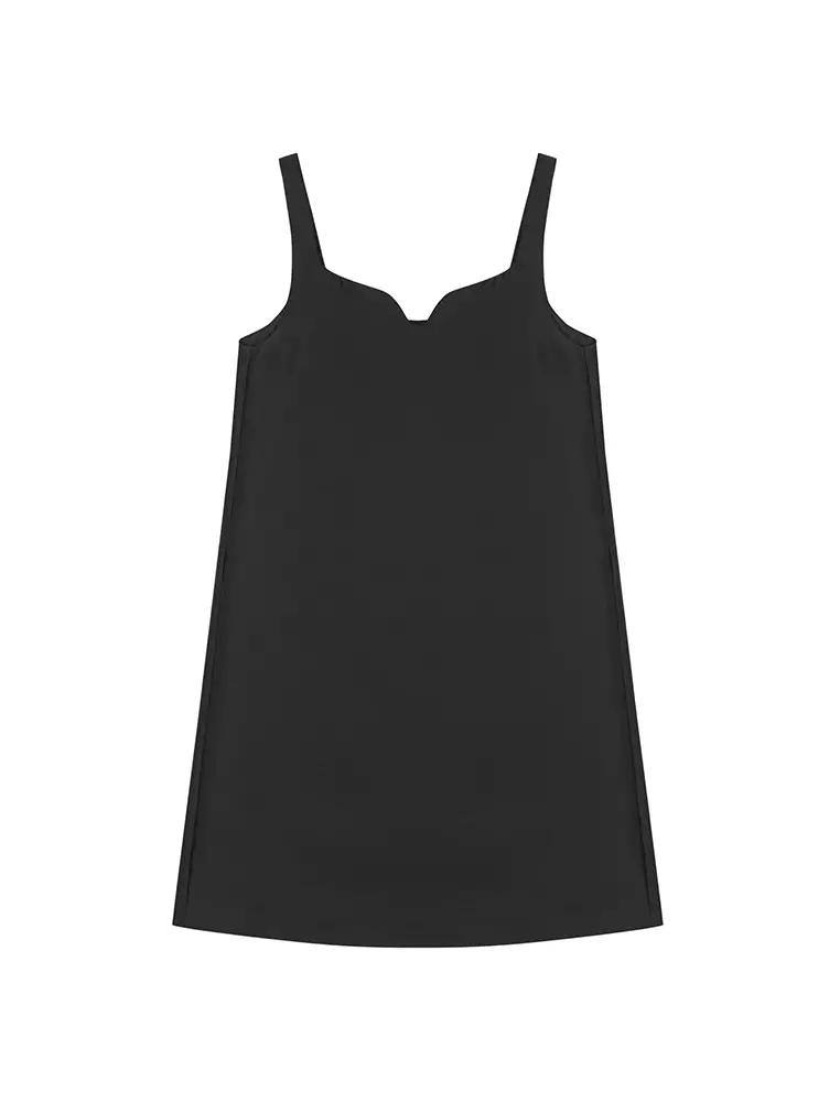 中長款吊帶連衣裙