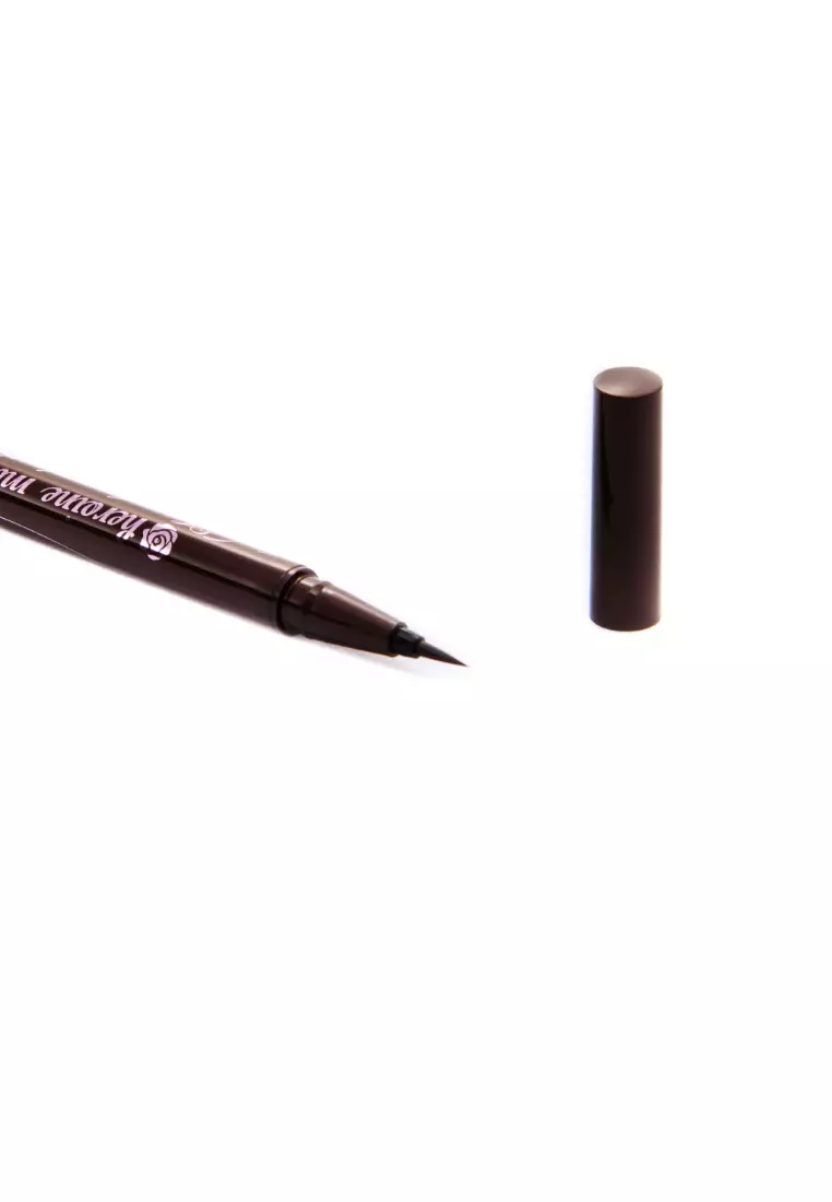 KISSME Smooth Liquid Eyeliner Super Keep (Bitter Brown) 0.4ml Bitter Brown