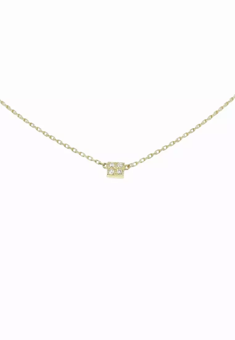 Caro Diamond 18K Gold Adjustable Necklace