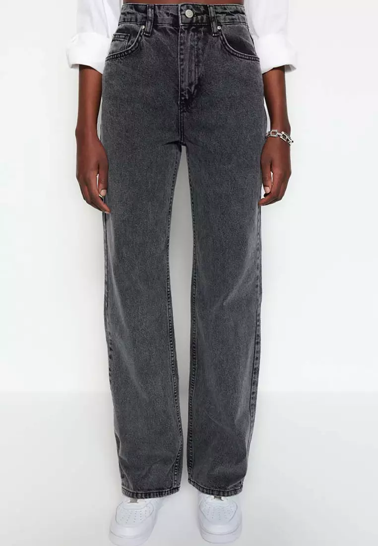 High Waist Wide Leg Jeans