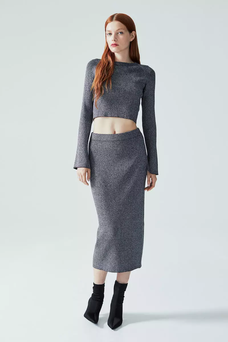 Buy H M Knitted skirt 2024 Online ZALORA Singapore