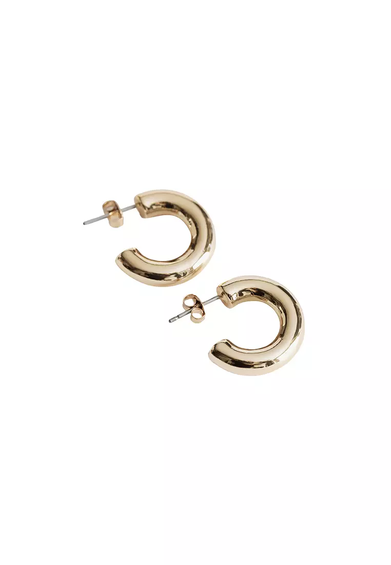Buy & Other Stories Thick Mini Hoop Earrings Online | ZALORA Malaysia