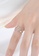 ZITIQUE silver Women's Korean Style Hollowed Heart Open Ring - Silver CB4C2AC40F525FGS_4