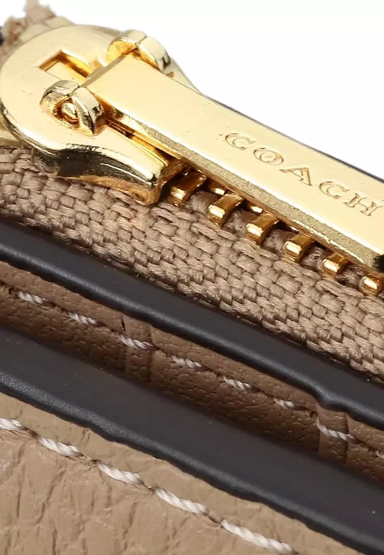 Coach Bifold Wallet in Taupe CM315