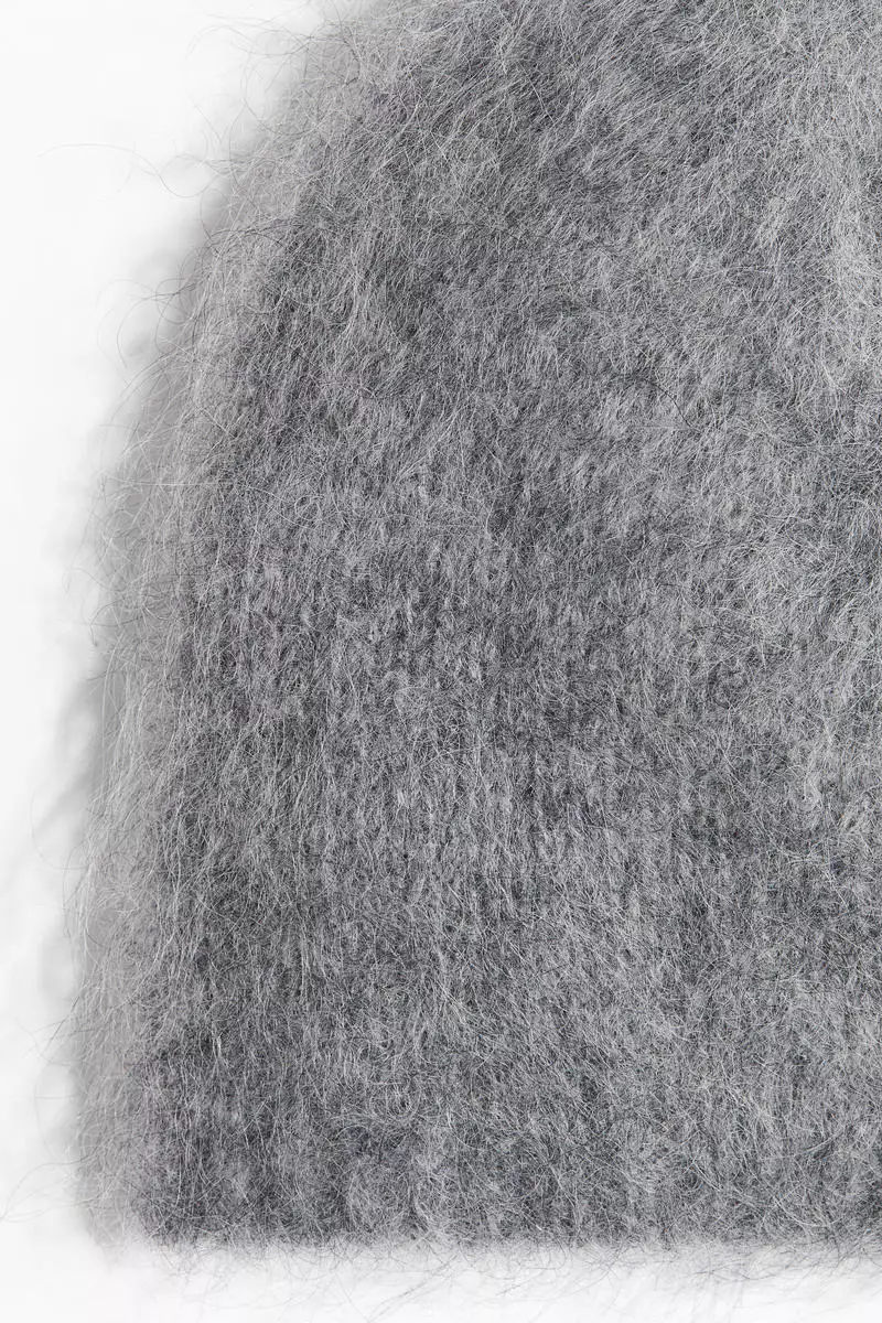 Mohair-blend beanie