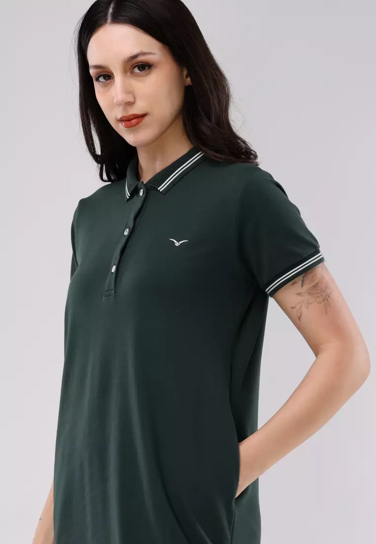 Pique Short Sleeve Polo Dress