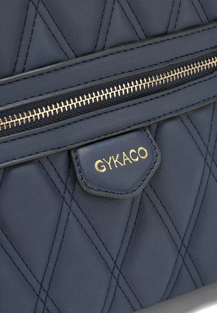 GYKACO ANSARA Navy Blue - Tas Ransel Wanita - Fashion Backpack (IMPORT)