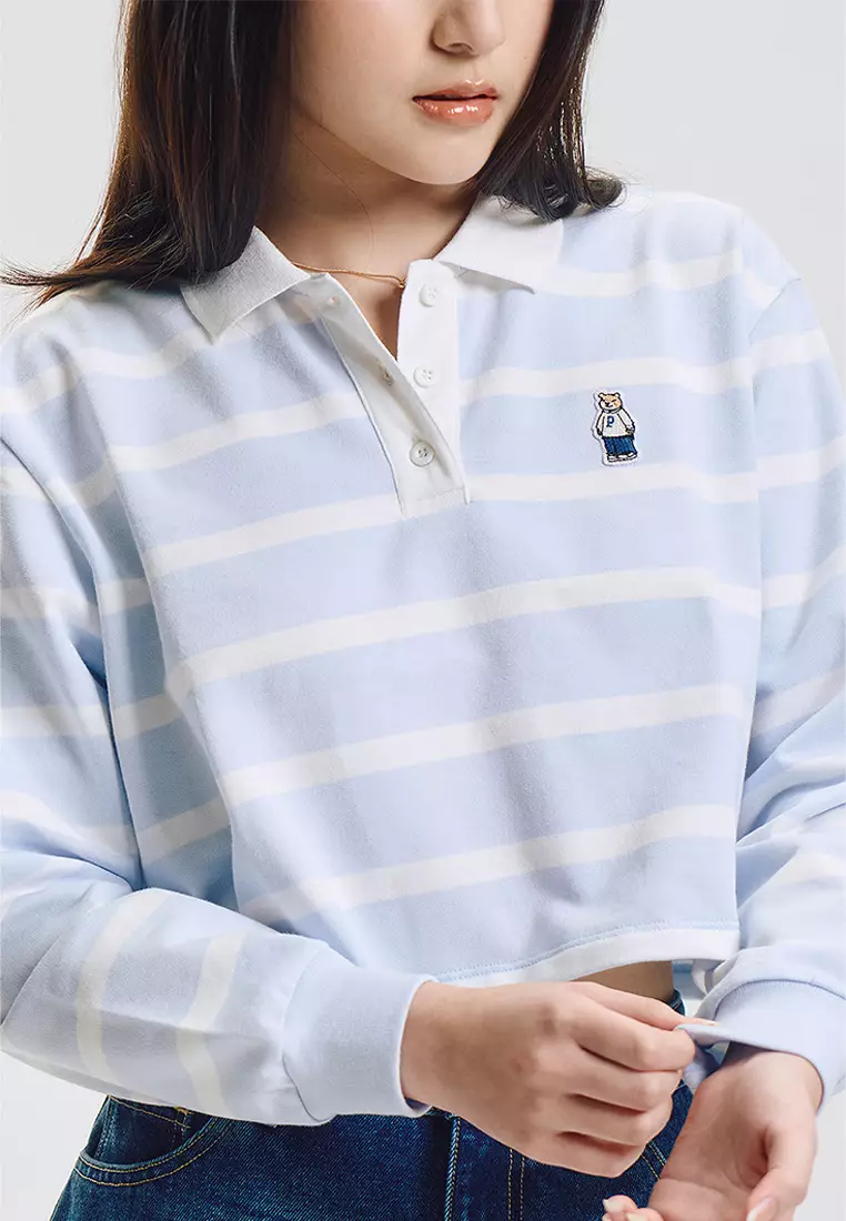 Crew Striped Loose Pullover Sweater