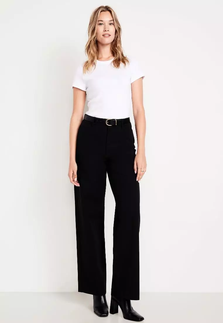 High-Waisted Pixie Super Wide-Leg Pants