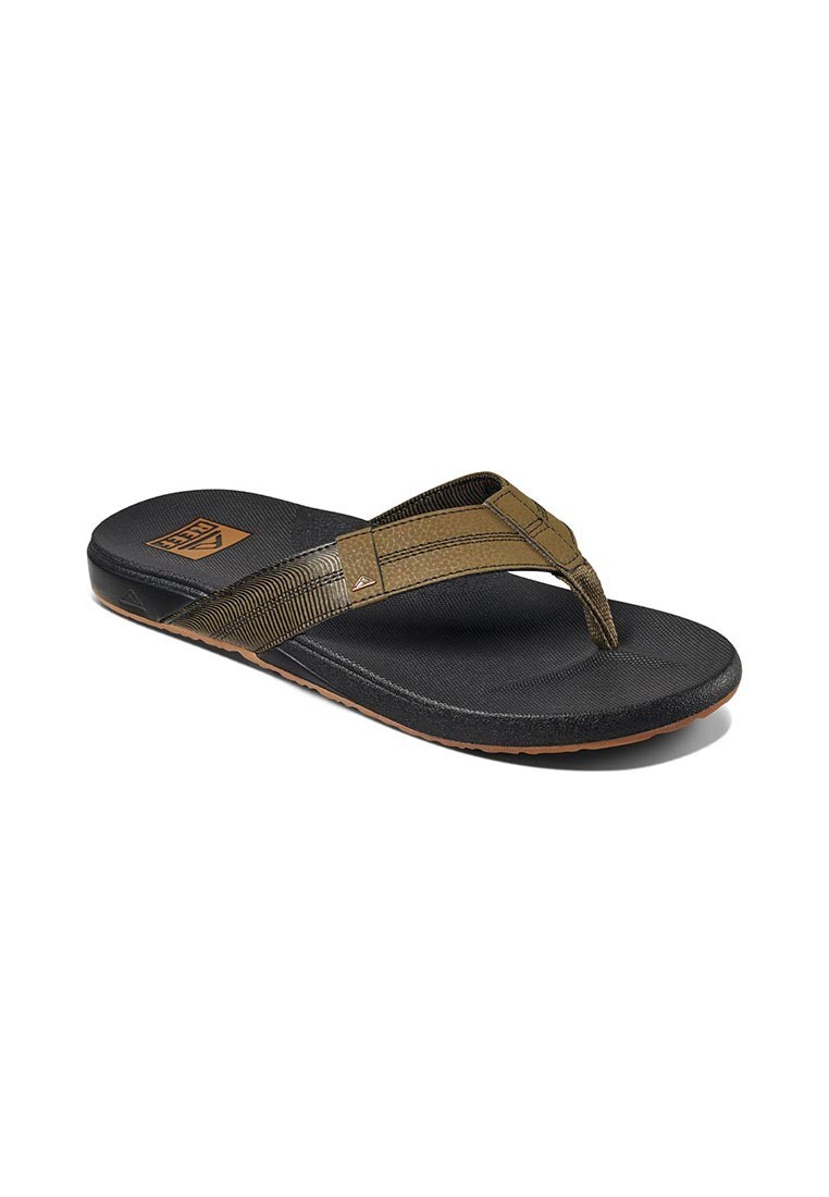 Reef Men Cushion Phantom Open Toe Olive Swells
