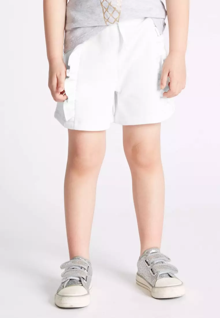 Marks and spencer girls shorts sales