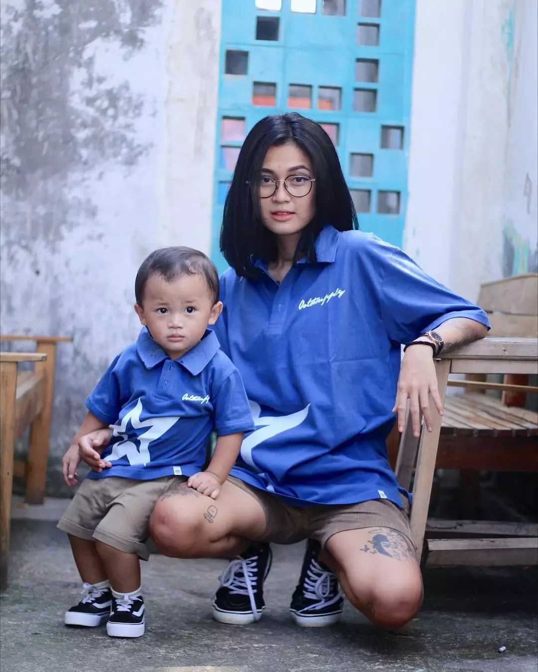 OOTDSUPPLY Oversize Polo Shirt Inspire 3rd Colours l Kaos Polo Pria dan Wanita OVZ-PS009