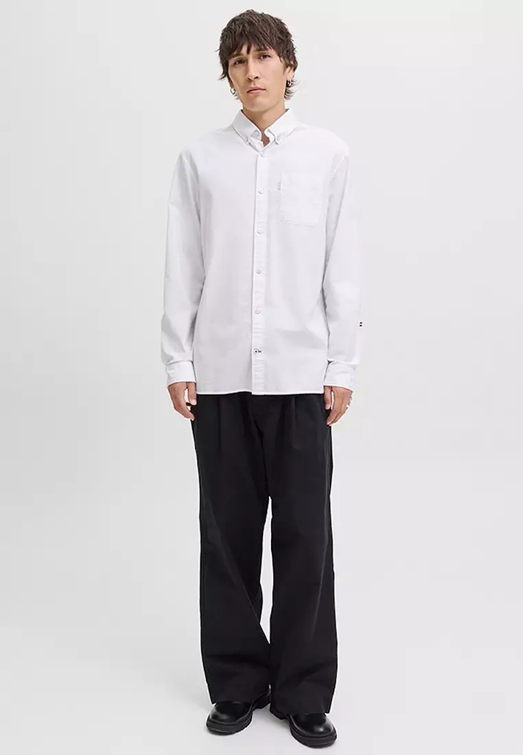 Long Sleeve Pocket Detail Shirt