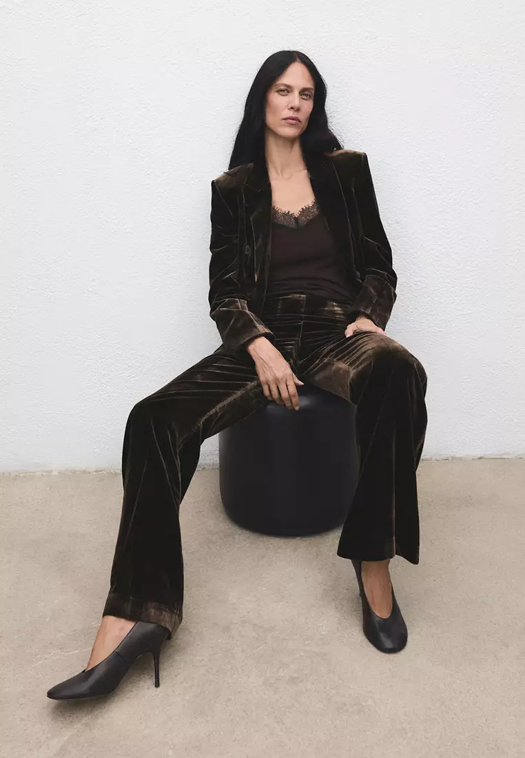 Velvet Suit Trousers
