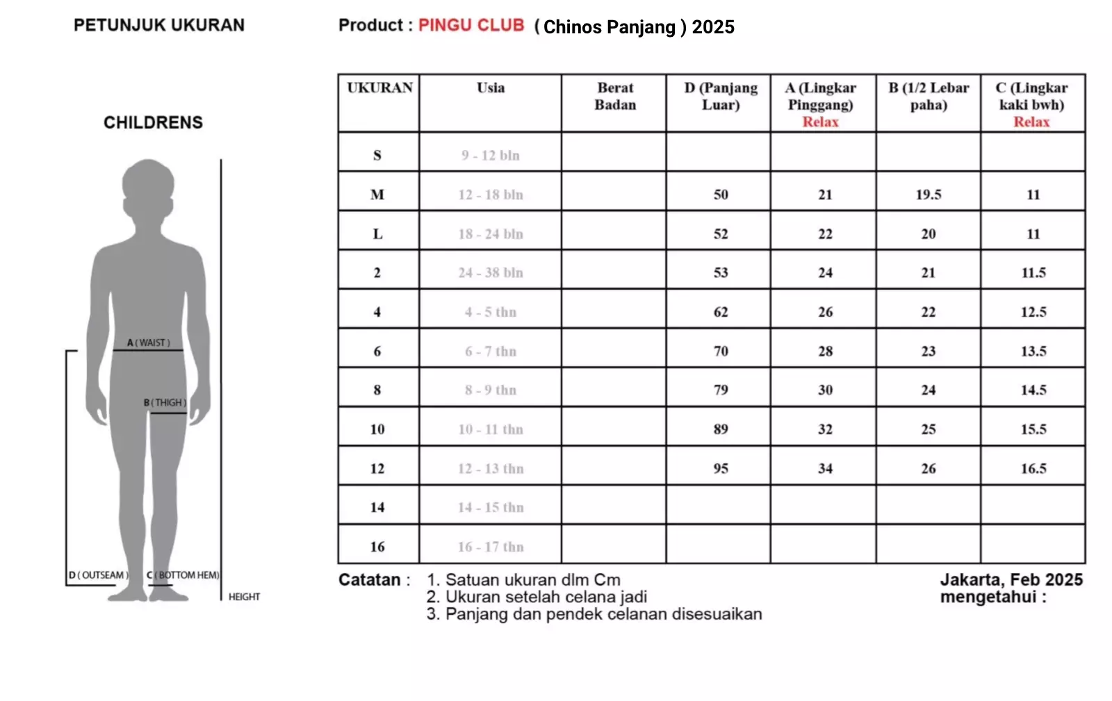 Pingu Celana Anak Laki Laki Chinos Panjang Abu Tua 95800232H