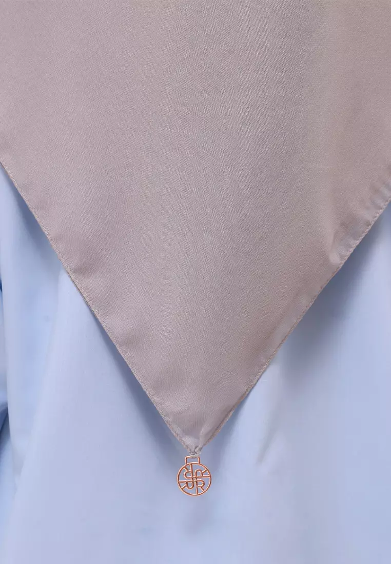 Ria Miranda Cloud Grey Rarina Scarf