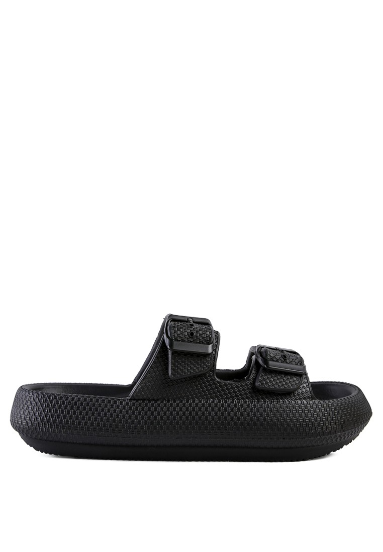 Black eva Slides