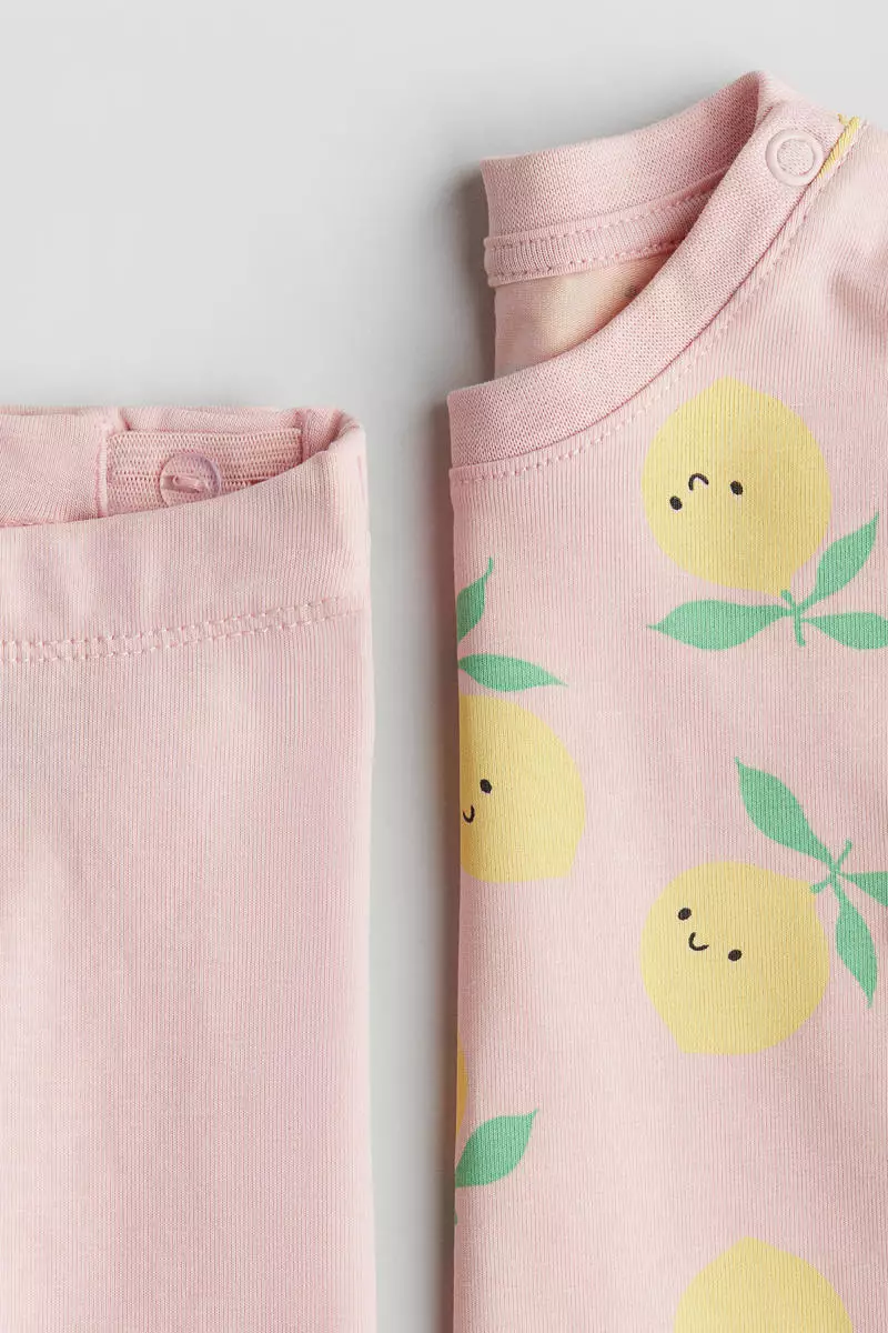 2-piece cotton jersey set