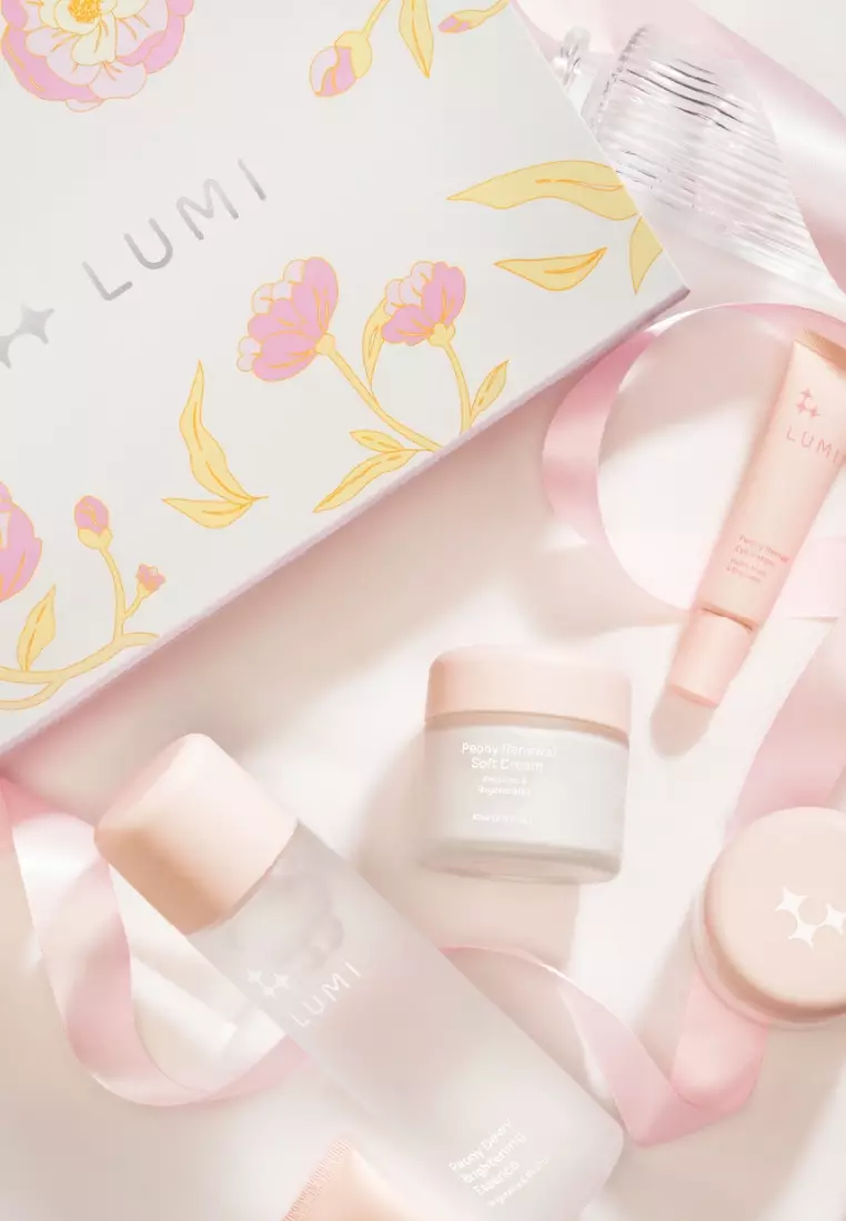 LUMI Peony Collection (Essence + Eye Serum + Moisturiser) (EXP: 01/2027)