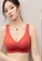 ZITIQUE red Non-marking And Rimless Adjustable Bra-Red 61D7AUS6C1ABF5GS_2
