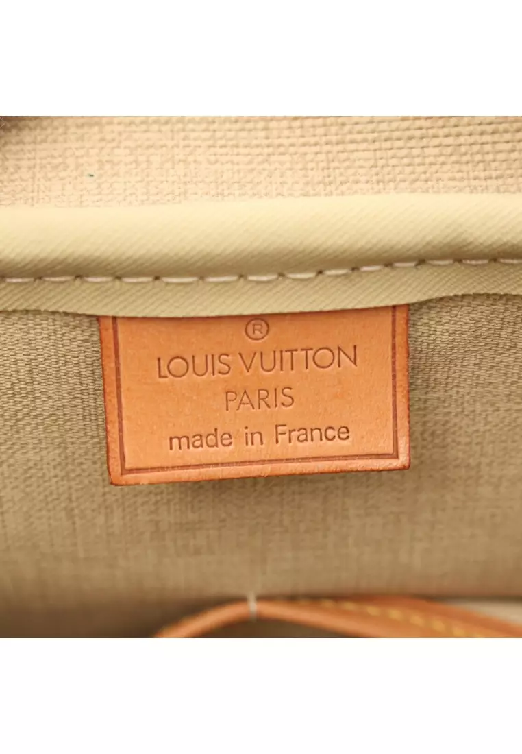 Louis Vuitton 2003 Pre-owned Monogram Deauville Bowling Bag - Brown