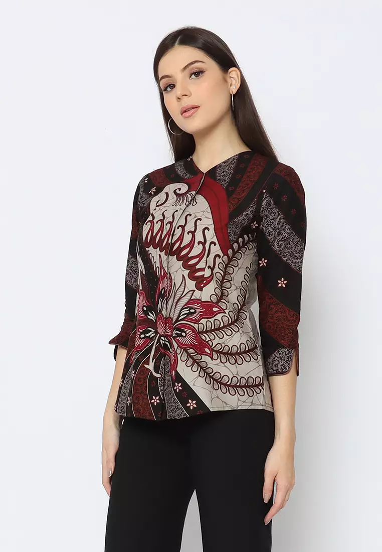 BLOUSE AKSA BATIK BUNGA BHUMI