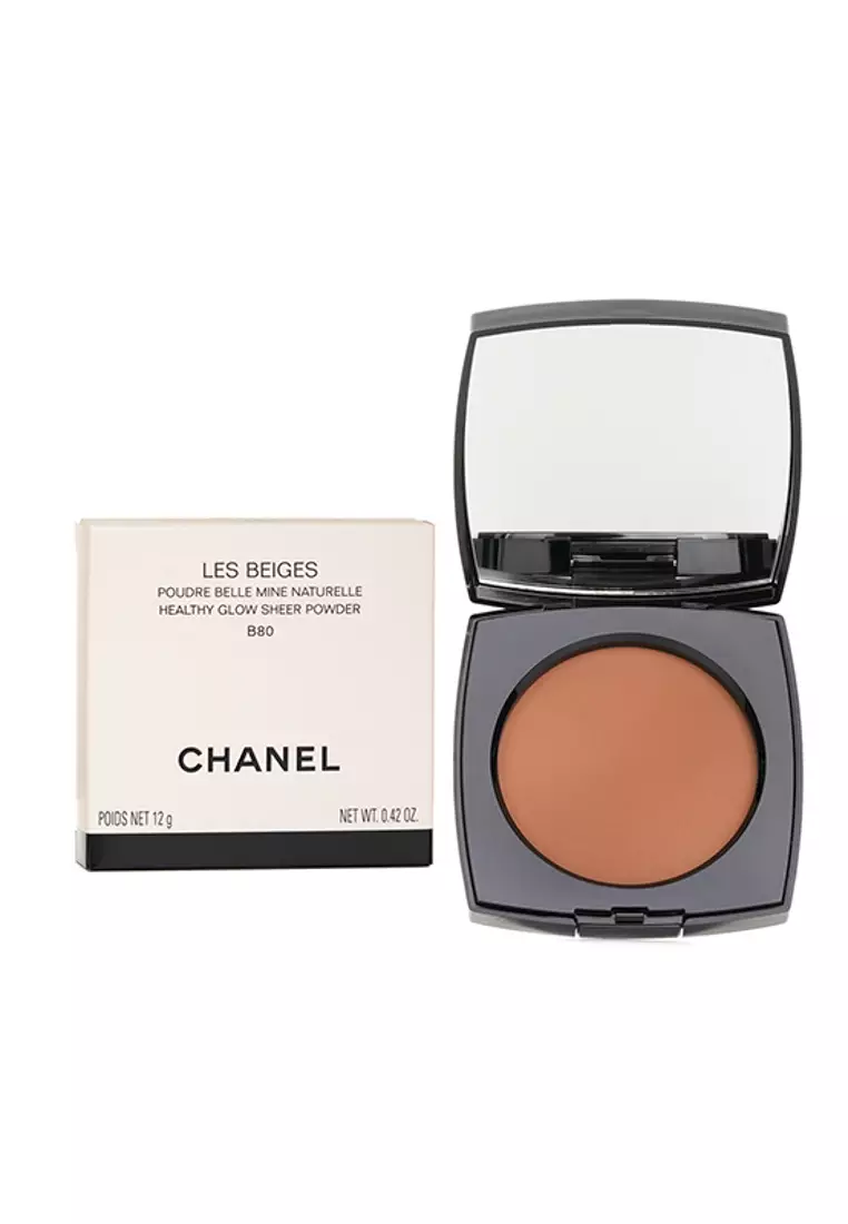 CHANEL - Les Beiges Healthy Glow Sheer Powder - # B80 12g/0.42oz