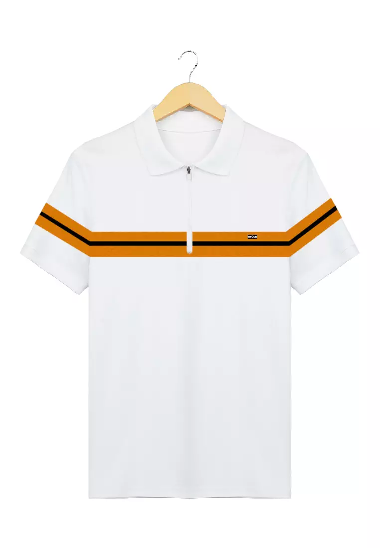 Ryusei Polo Shirt Mitsuhiro CMB White