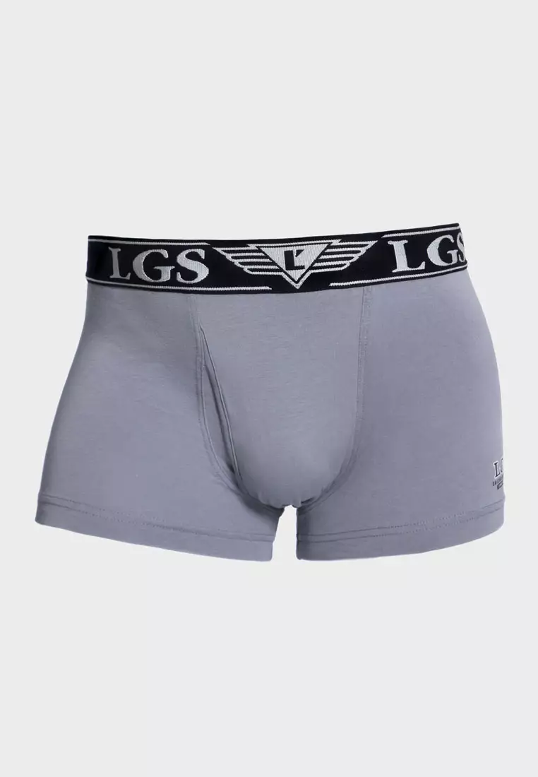 Jual LGS LGS - Boxer - Paket 2 - Grey Black - LEUW.02.6601.1.2.7C Karet ...