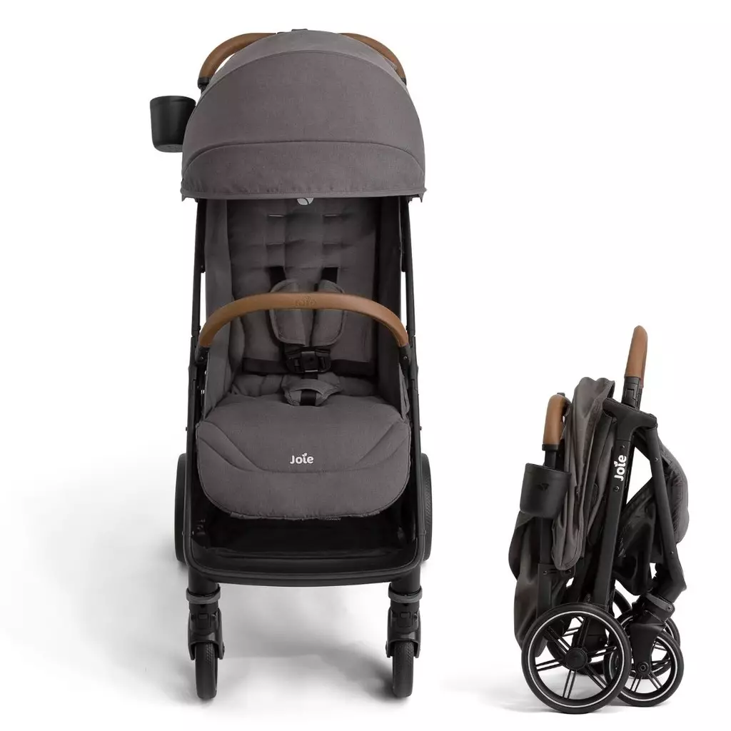 Joie Nutmeg Compact Travel Stroller Thunder - Kereta Dorong Bayi