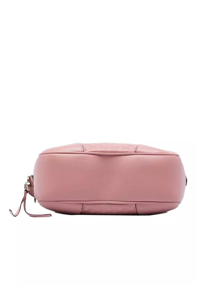 Pre-Loved Gucci Microguccissima Bree Crossbody