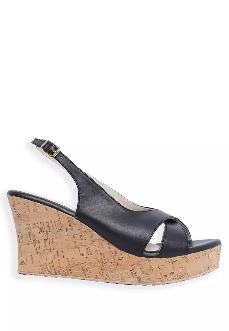 Jual Cavasso Pamela Wedges Original 2026 | ZALORA Ind…