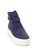 Shu Talk blue Amaztep Suede Leather High Top Velcro Sneakers C7D8CSH4C4CC22GS_2
