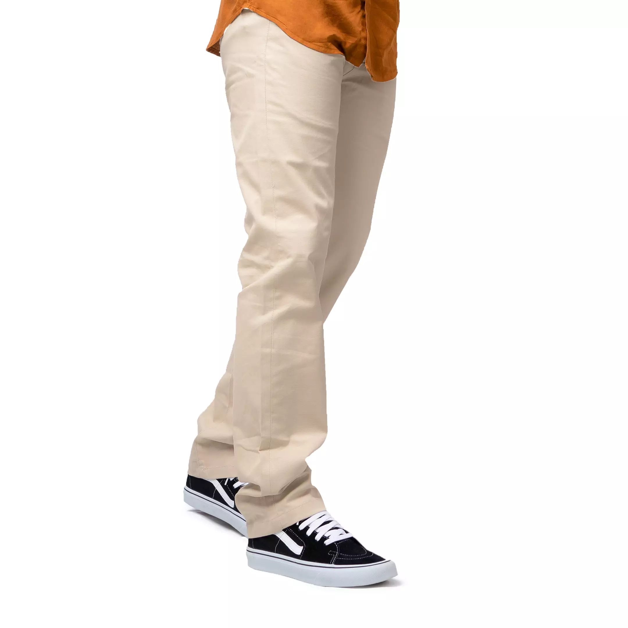 Celana Panjang Regular Fit Pants Cream Polos