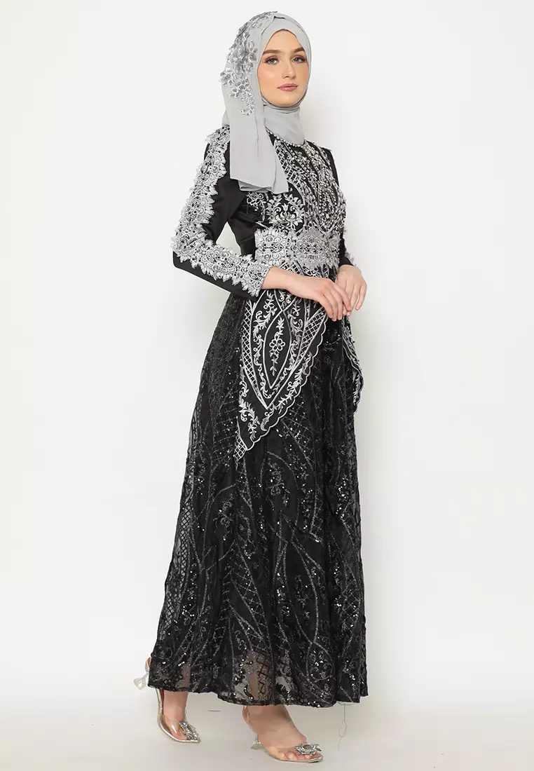 Bibiq Gamis Tile Sequin