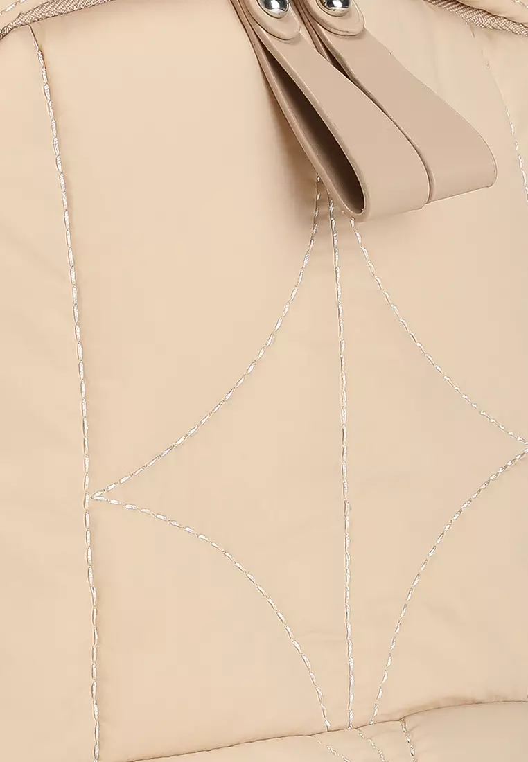 Quilted Nylon Backpack
